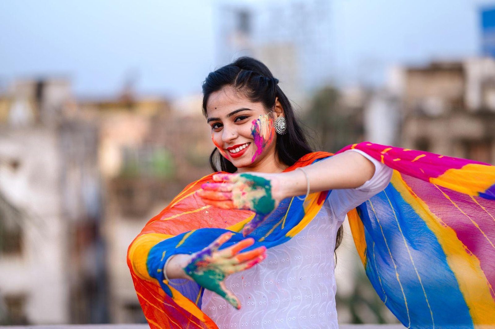 Multi Colour Dupatta