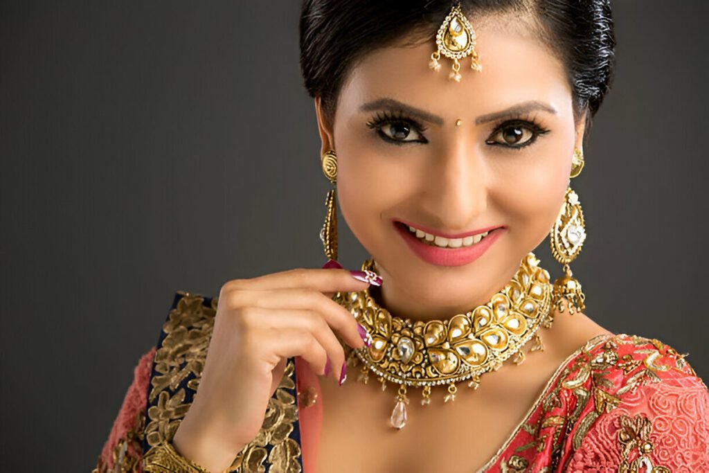 Wedding Gold Necklace Designs