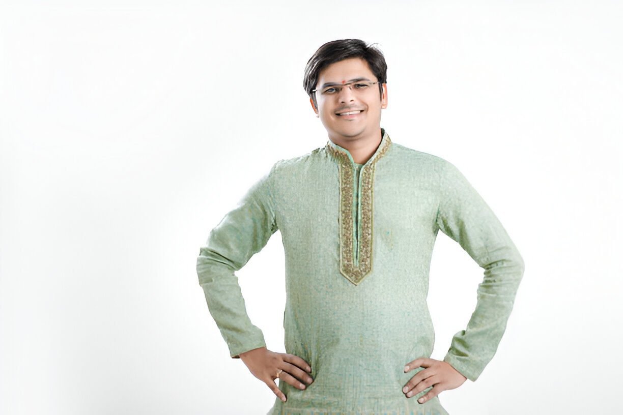 kurta pajama with jacket
