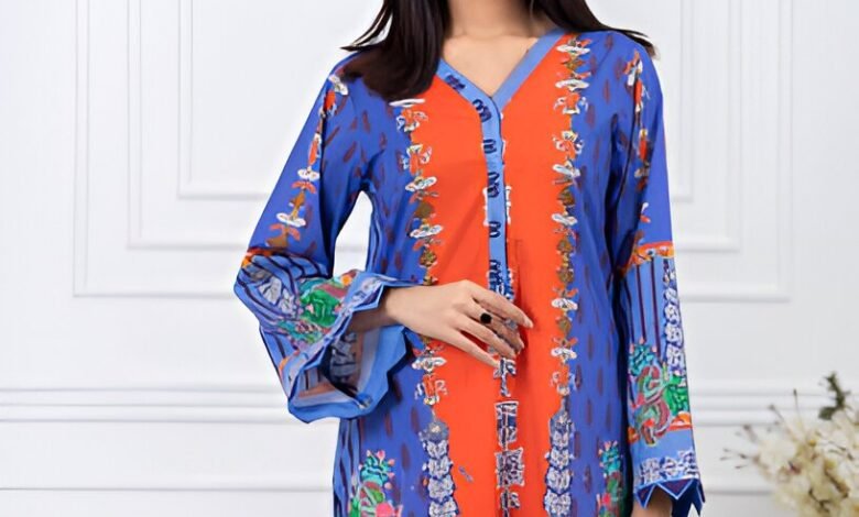 v neck kurti