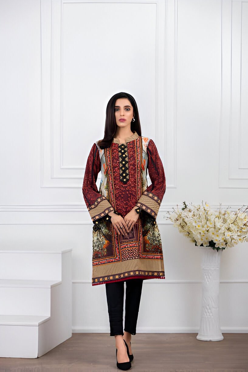 kurti with pant and dupatta