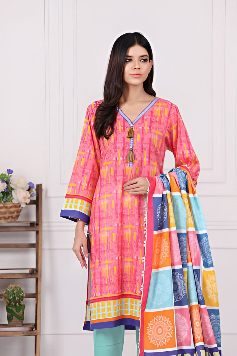 kurti with pant and dupatta