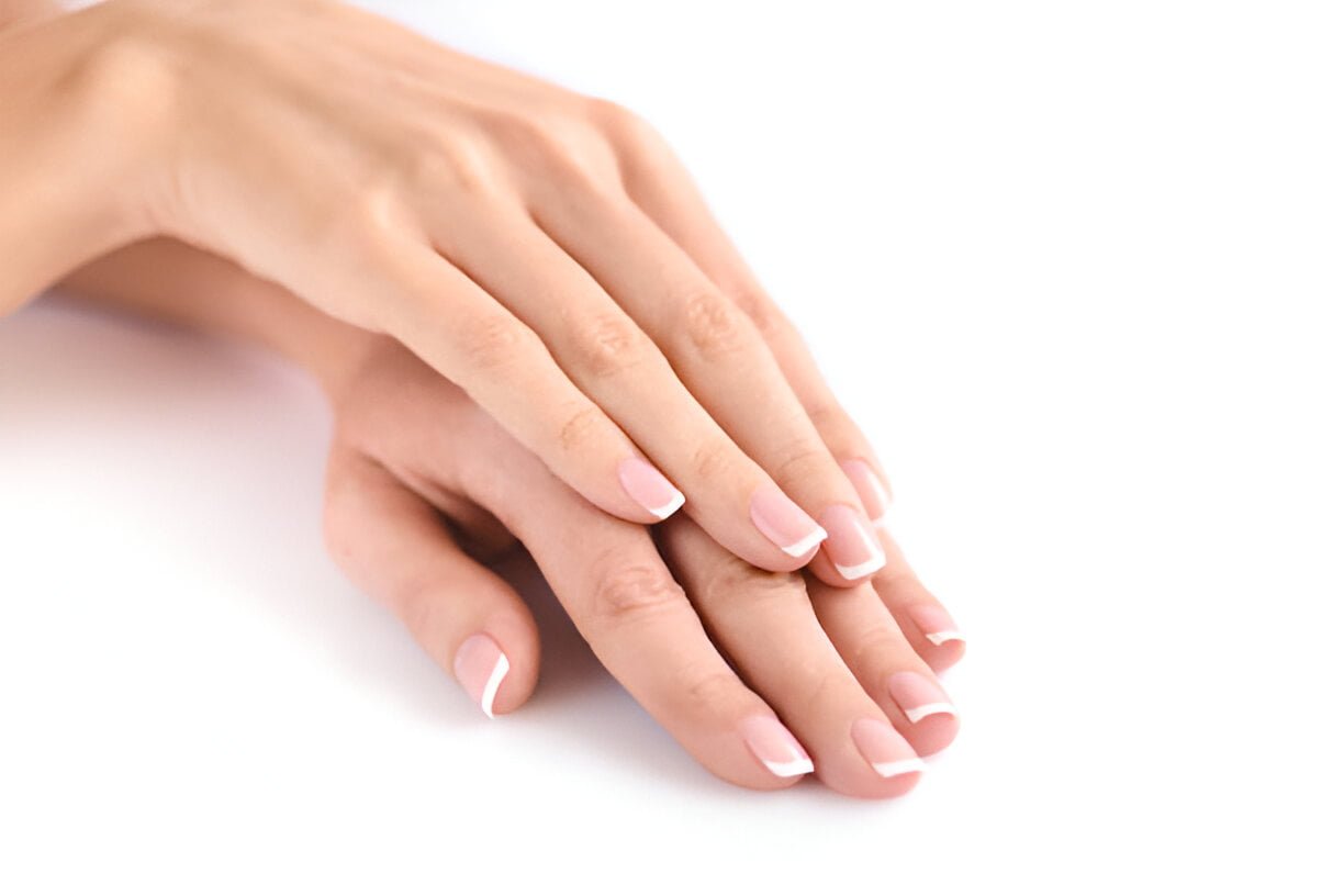 white nail paint