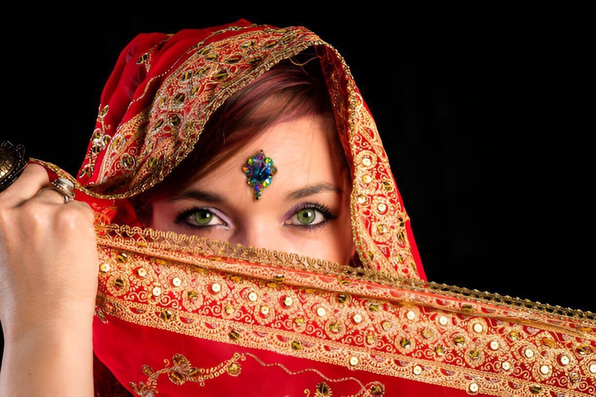 wedding dupatta for bride