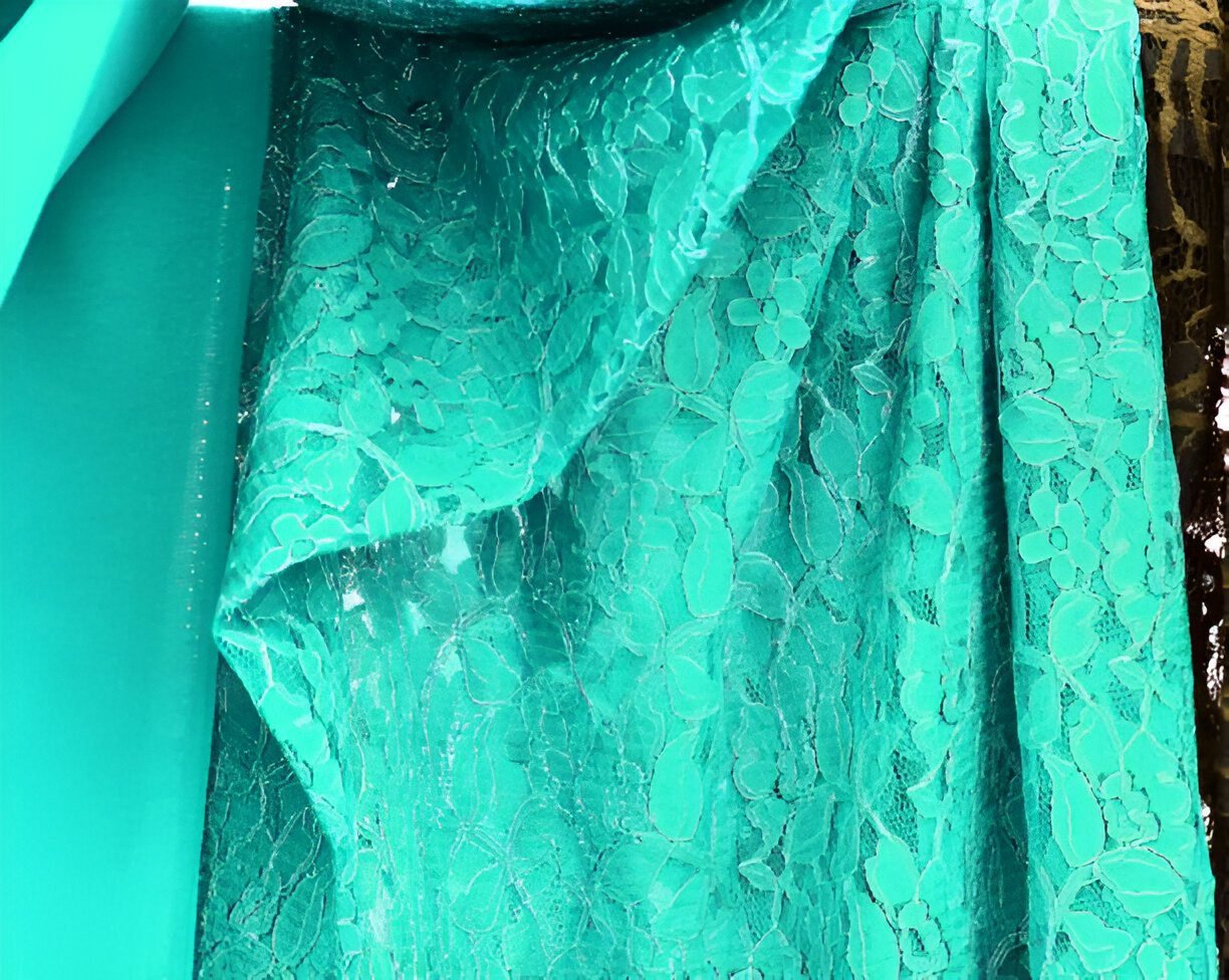 teal blue dupatta
