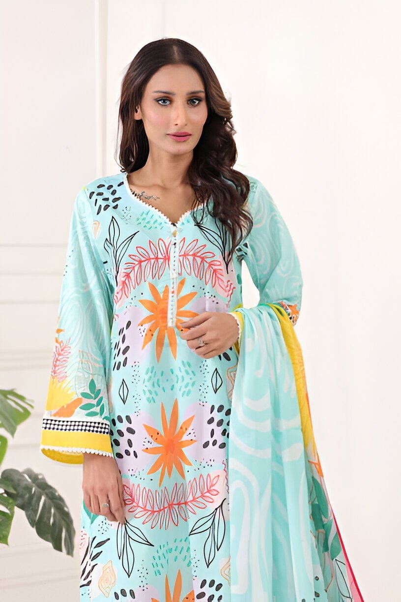 v neck kurti