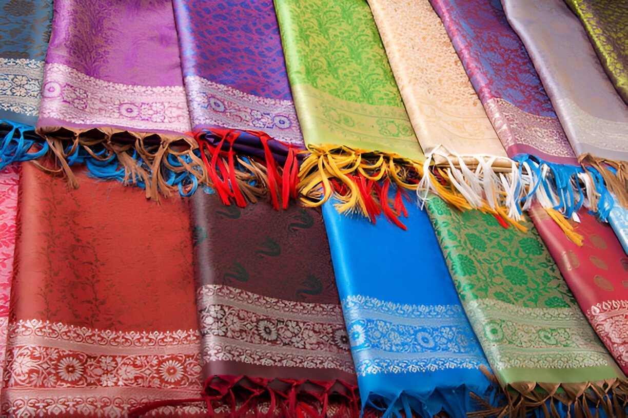 gaji silk dupatta