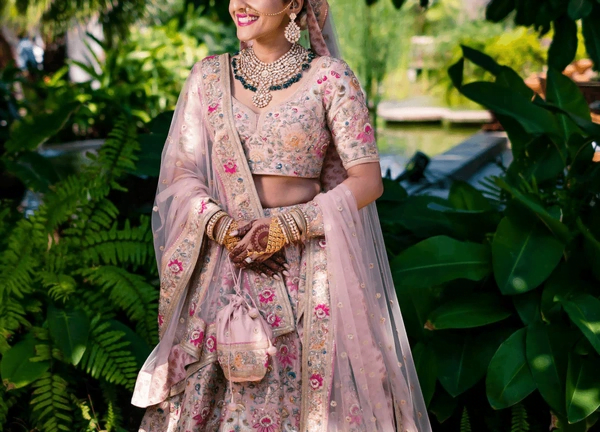 double dupatta lehenga