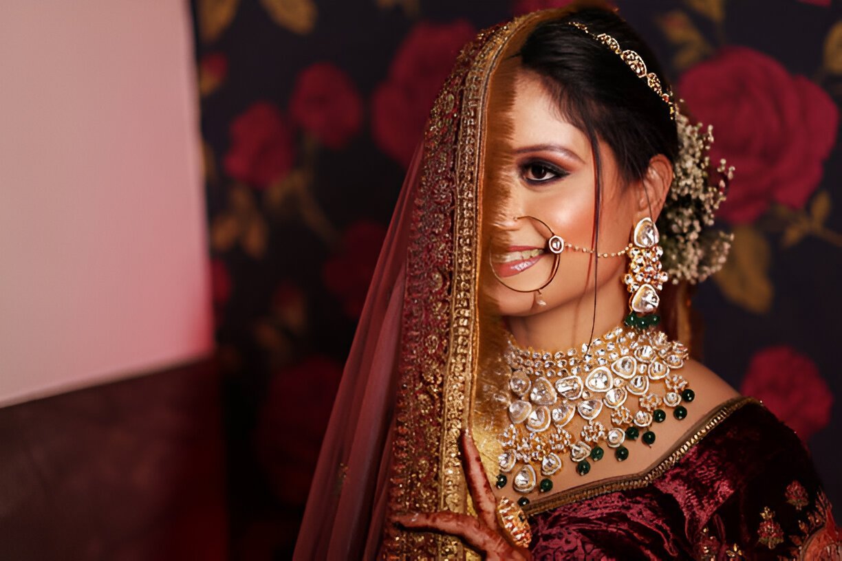 double dupatta bridal lehenga