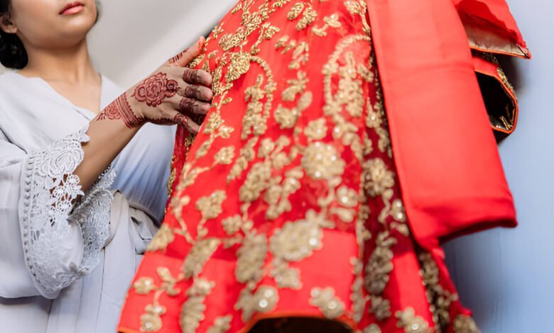 Double Dupatta Bridal Lehenga