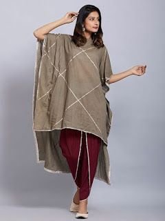 indo western dhoti kurti
