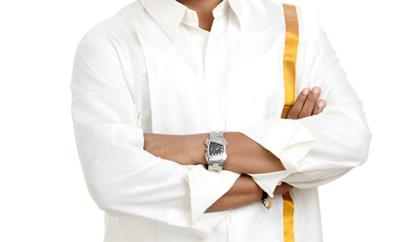 silk dhoti for men