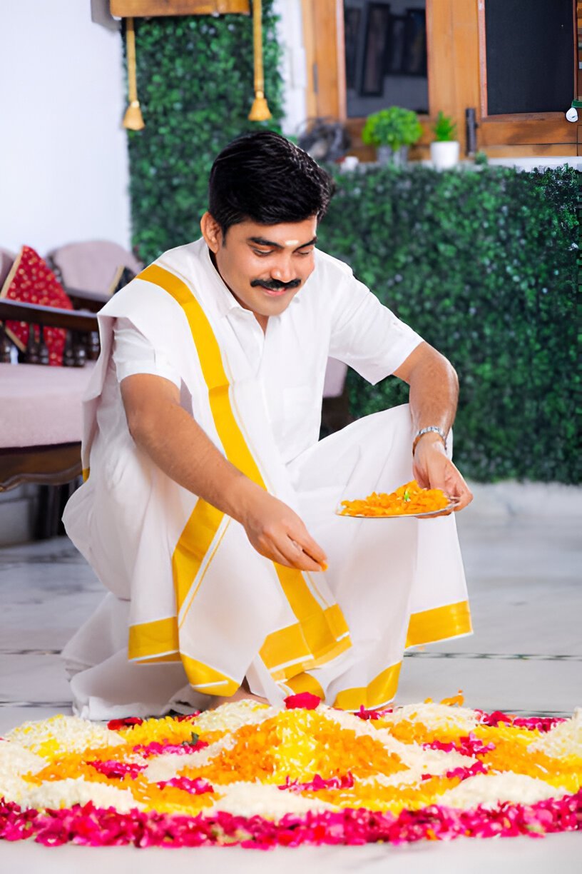 south indian dhoti