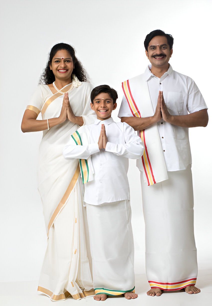 silk dhoti for men