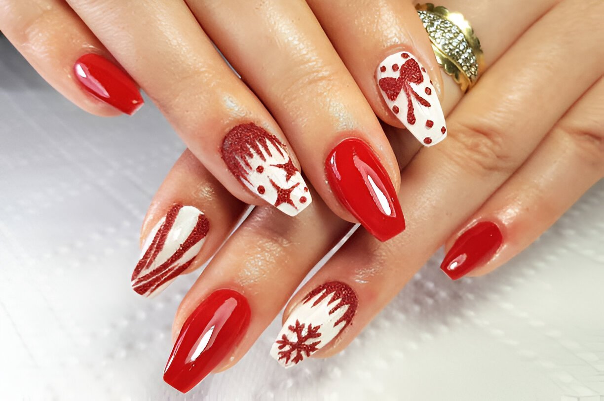 glitter nails 2024