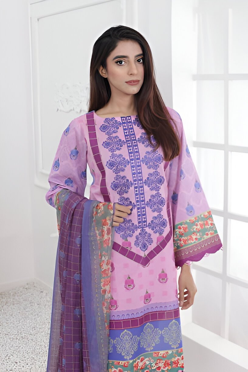 gown attached dupatta