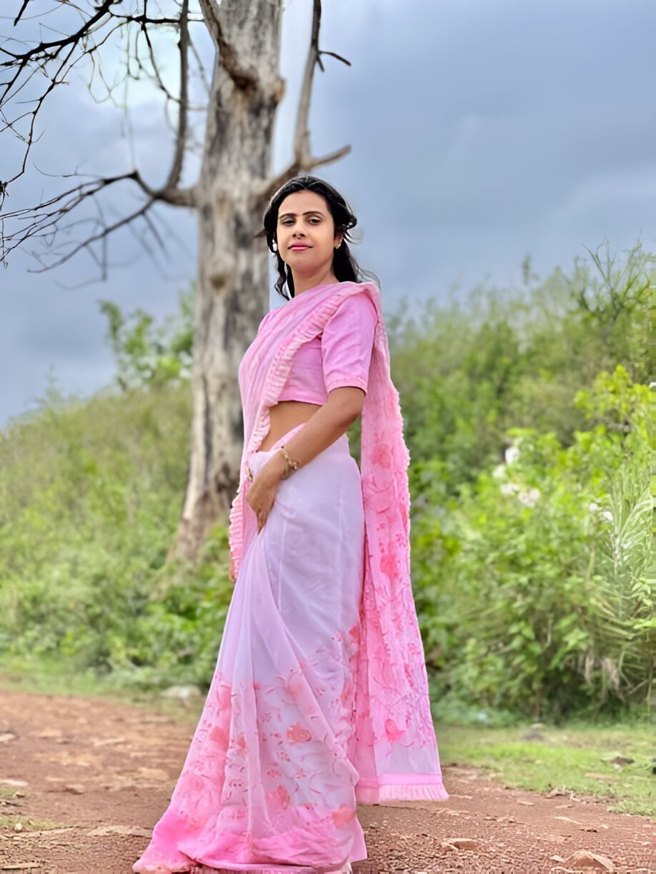 wedding party wear saree