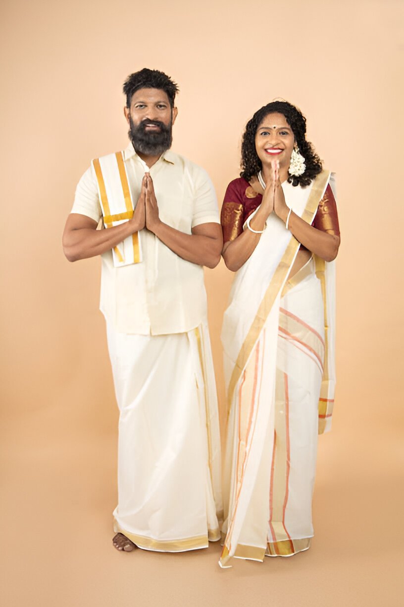 silk dhoti for men