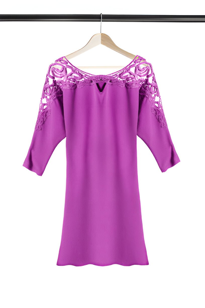 purple colour kurti