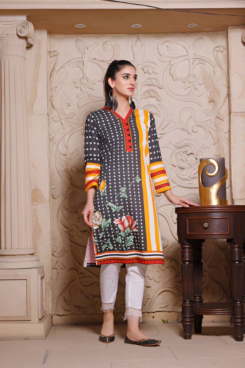 woolen kurti set