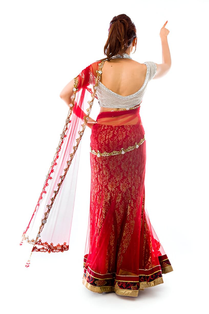 half saree for women