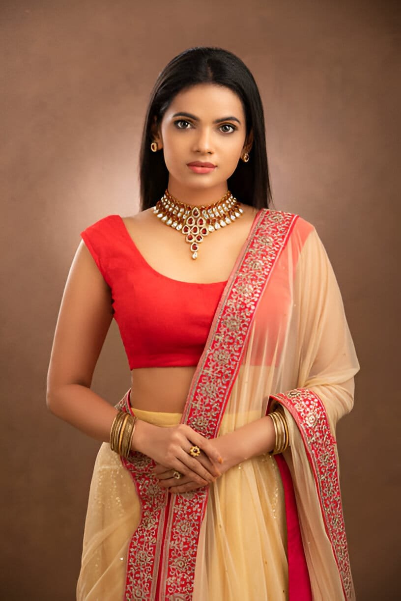 kerala saree blouse