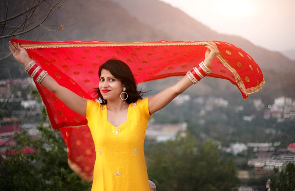 Yellow Salwar Suit