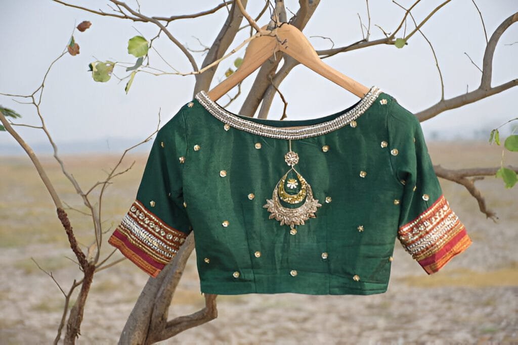 readymade saree blouse