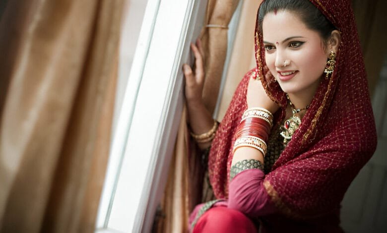 maroon salwar kameez
