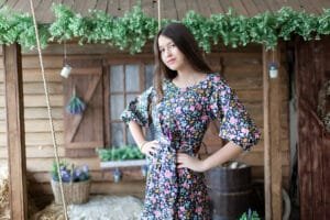 lawn dress design